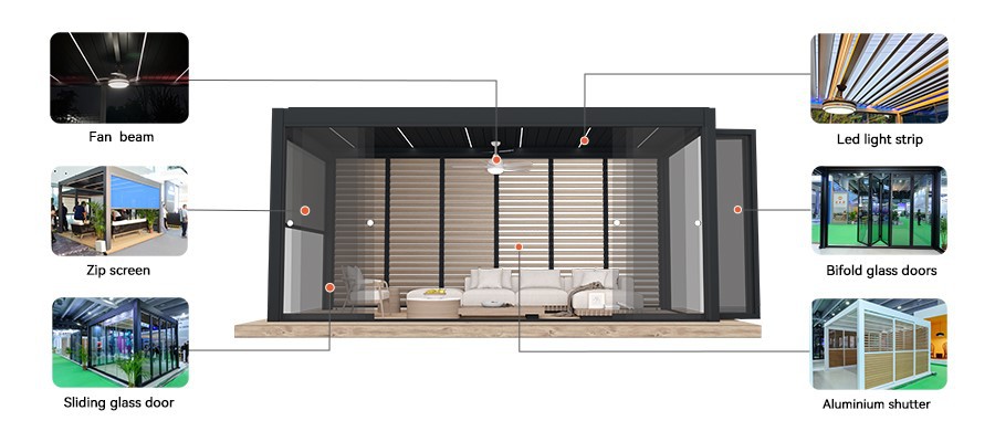 25923-metal pergola with adjustable shade-1